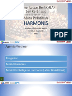 Slide Webinar Latsar BerAKHLAK Harmonis 2022