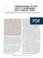 Genomic Epidemiology of Early Sars-Cov-2 Transmission Dynamics, Gujarat, India