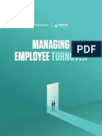 Managing Employee Turnover Ebook