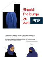 Ban of The Burka - 1