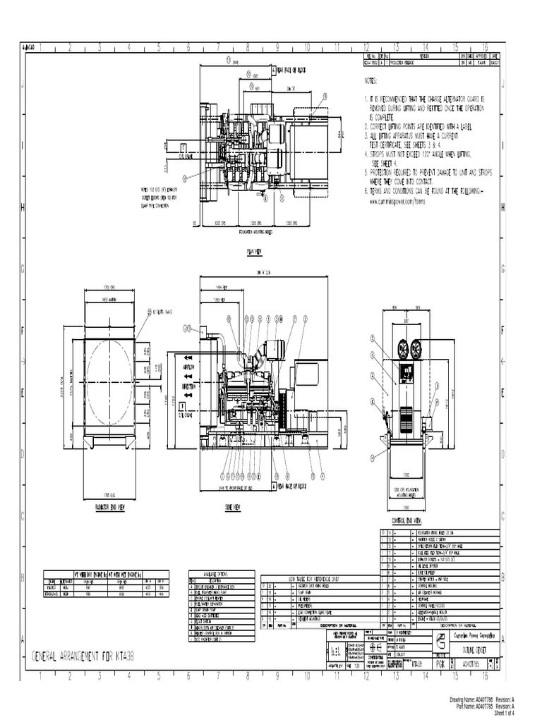A040T785 Part Specifications Overview | PDF | Technology & Engineering