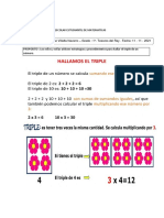 Actividad Escolar Estudiantil de Matematicas - Triple