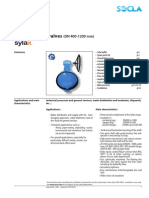 Sylax Butterfly Valves: Technical Manual