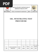 Oil Pantriting Procedure