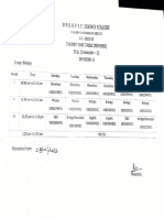 Fybsc Sem-1 Timetable 2022