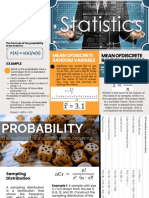 Statistic and Probability Brochure