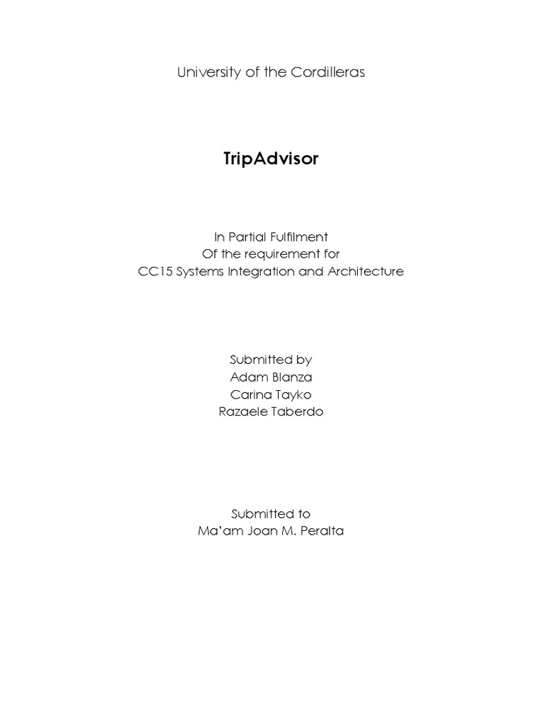 TripAdvisor API Integration Guide | PDF | Networking | Internet & Web