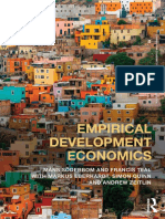 Empirical Development Economics (Måns Söderbom, Francis Teal, Markus Eberhardt Etc.)