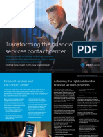 VC Att Contact Center Solutions For Financial Product Brief