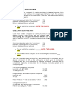 4200 Case 2: With Defective Units: Subsequently, The Consignee Returned One Defective Unit and Rendered An Account