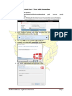 Instalasi Forti Client VPN Kemenkeu