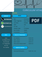 Curiculum Vitae: Dessy Rossela