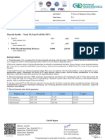 Thyroid Profile - Total T3, Total T4, TSH (TFT) : No. Investigation Observed Value Unit Biological Reference Interval