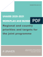 UNAIDS 2020–2021 Workplan and Budget Regional and Country Priorities