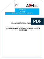 4.2.1. Procedimiento de Instalaciones de Sistemas de Agua Contra Incendios - F4