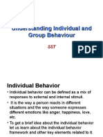 Individual and Group Behaviour