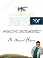 FORM 4 Chemistry: MR Ameerul Hazeeq