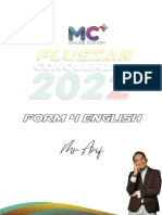 Form 4 English MR Arif 22.03.2022