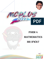 Form 4 Maths MR Ifwat 27.01.2022