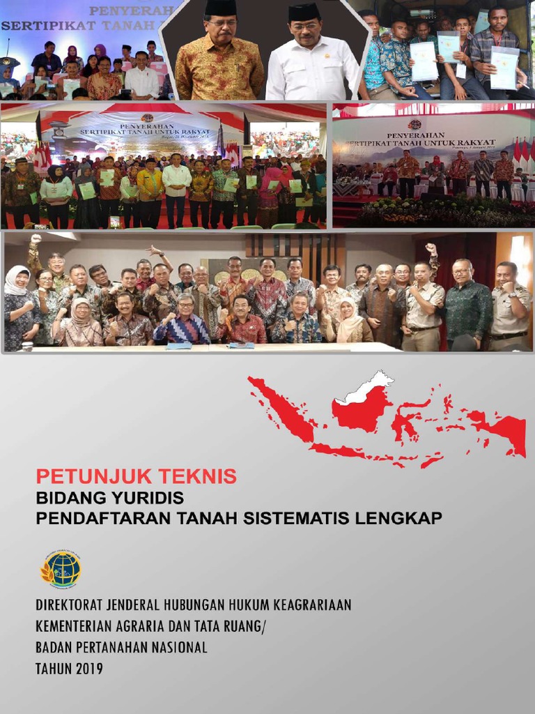 Petunjuk Teknis Yuridis PTSL 2019 | PDF