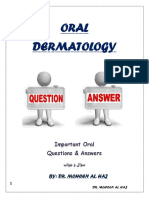 Oral Dermatology: Important Oral Questions & Answers