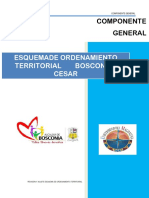 Revisión y ajuste esquema de ordenamiento territorial Bosconia Cesar