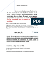 Revisão Processo Civil