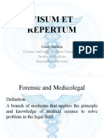 Laporan Visum Et Repertum (Korban Mati) (Dr. Denny Matius, M.kes, SP.F)