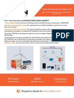 Tanfon FD5KW Wind Power System