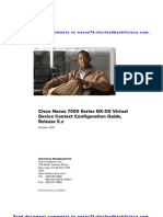 Cisco Nexus 7000 Series NX-OS Virtual Device Context Configuration Guide, Release 5.x
