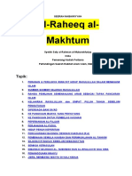 SEERAH NABAWIYYAH Raheeq Al Al Makhtum