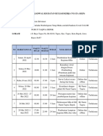 Implementasi Jadwal Kegiatan KKN