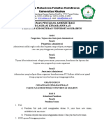 Pedoman Penulisan Administrasi FK Unkhair