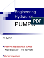 Engineering Hydraulics/PUMPS