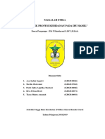 Makalah Etika "Kode Etik Profesi Kebidanan Pada Ibu Hamil"