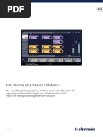 User Manual: Md3 Native Multiband Dynamics