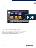 User Manual: Md3 Native Multiband Dynamics