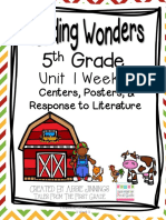 5 Grade: Unit 1 Week 1