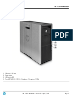 HP z820 Quickspecs