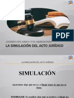 La Simulacion Del Acto Juridico