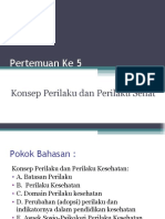 Konsep Perilaku Perilaku Kesehatan1