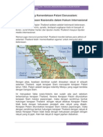 Perjuangan Kemerdekaan Patani Darussalam: Tinjauan Landasan Nasionalis Dalam Hukum Internasional