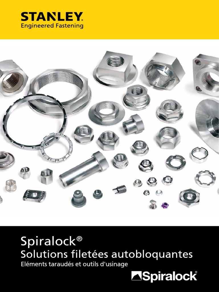 Spiralock Catalogue, PDF, Écrou