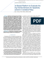 2021 - IEEE - JBHI - Humanoid Robot Based Platform To Evaluate The Efficacy of Using Inertial Sensors For Spasticity Assessment in Cerebral Palsy