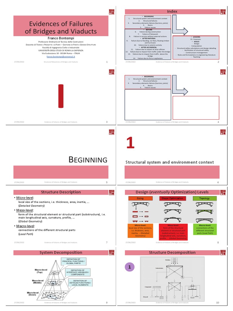 Bridge and Viaduct Failure Analysis | PDF | Civil Engineering ...