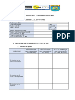 Plan Educativo Personalizado (Pep)