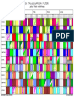 Jadual Waktu Induk Kelas: SK Taman Warisan Puteri, 70400 Seremban, N. Sembilan Isnin Selasa Rabu Khamis Jumaat