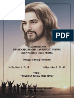 Buku Acara Ibadah Khusus HKBP Pondok Ungu Permai - 26 Juni 2022 - Ok