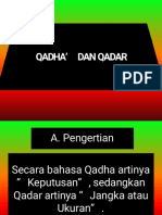 Ix Beriman Qadha & Qadar