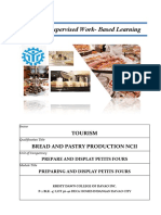 Supervised Work-Based Learning for Tourism Bread and Pastry Production